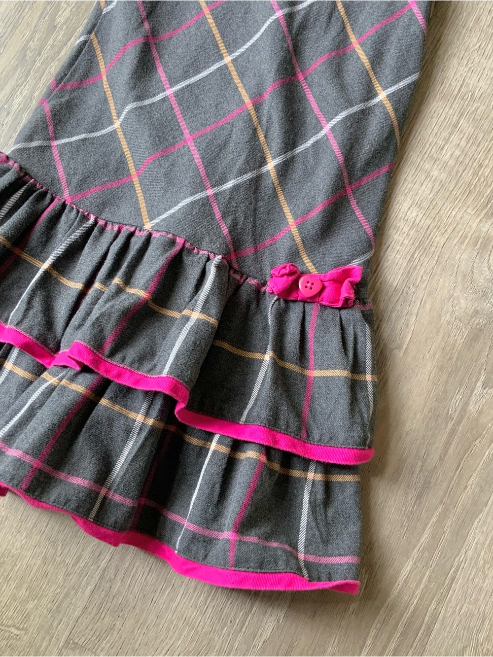 Gymboree Argyle Jumper Dress Girls Size: 9 - Picture 6 of 9